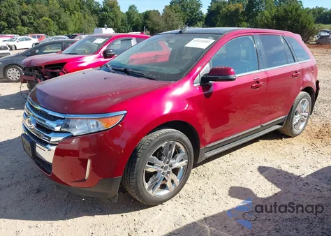 2013 Ford Edge Limited z USA, uszkodzony, nr VIN 2FMDK3K94DBC64458